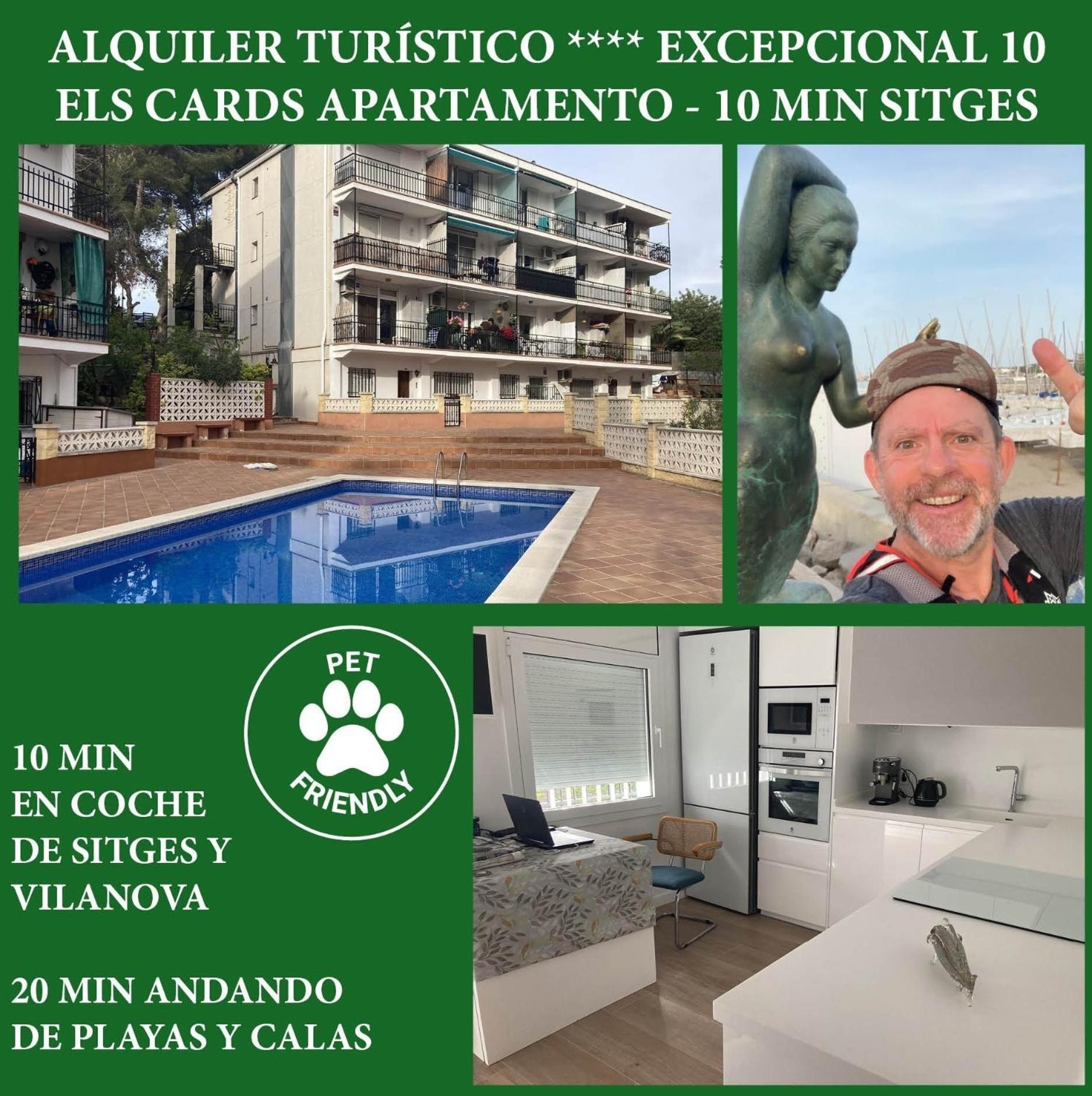 Apartamento 10 Min Sitges Puigmolto Zewnętrze zdjęcie